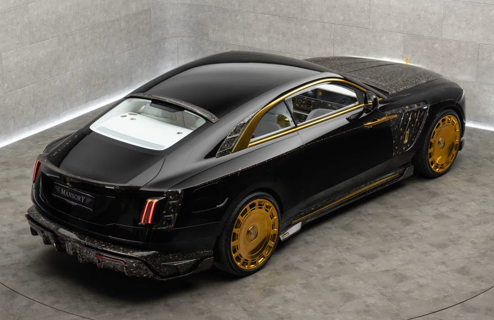 mansory rollsroyce spectre oro