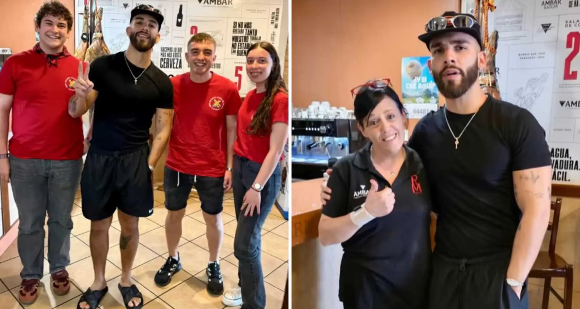 "Atento y amable con todos"