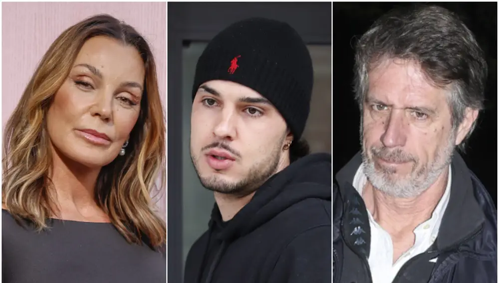 Mar Flores, Carlo Costanzia Jr. y Carlo Costanzia padre