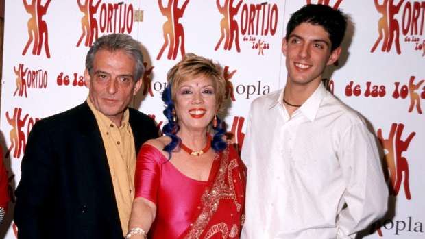 María Jiménez, Pepe Sancho y su hijo Alejandro. (Foto: Gtres)