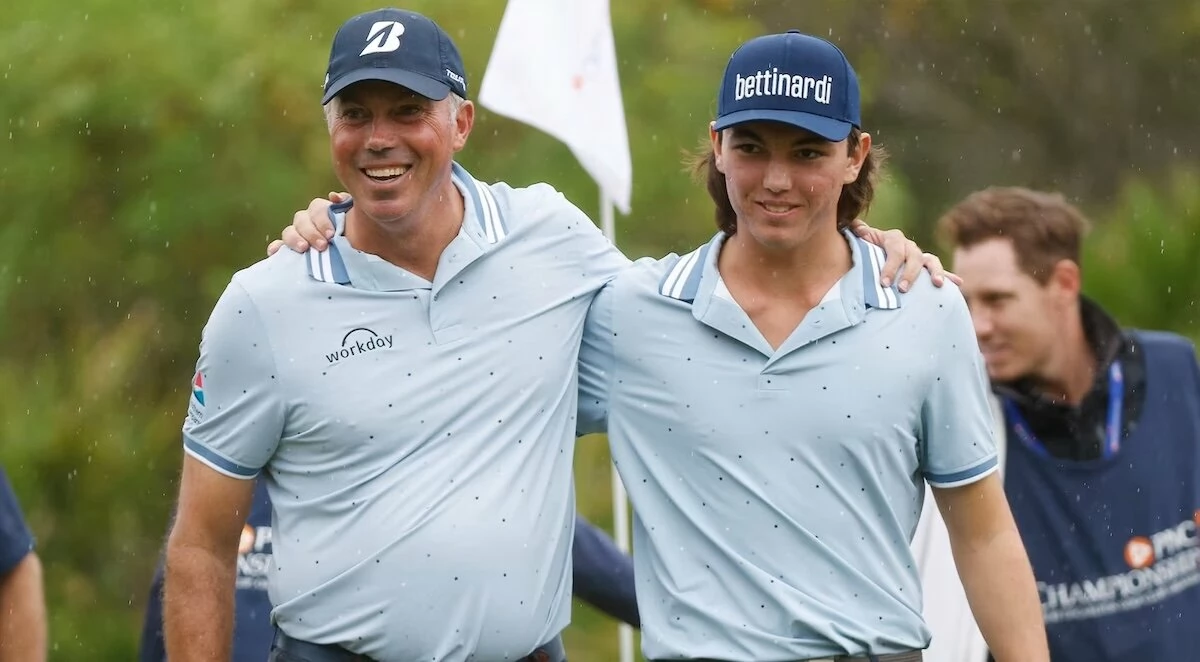Matt Kuchar y Cameron Kuchar I ©PGA Tour