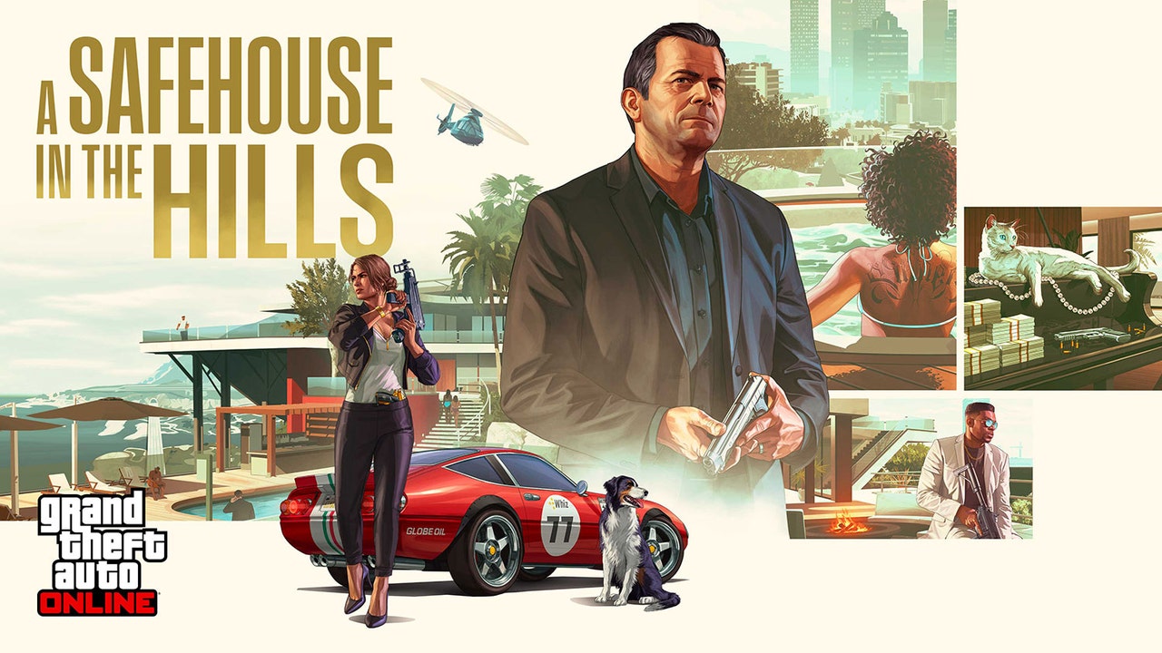 Michael de Santa regresa a GTA Online con A Safehouse in the Hills, la actualización más esperada de la temporada