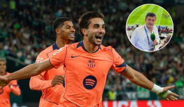 "¡Es un vendaval!": Alfredo Martínez reacciona al 'hat-trick' de Ferran, que lidera la victoria del Barça (3-5)