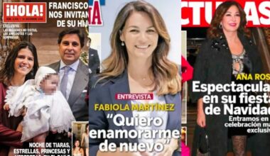 el bautizo del hijo de Fran Rivera y Lourdes Montes la confesión de Fabiola Martínez