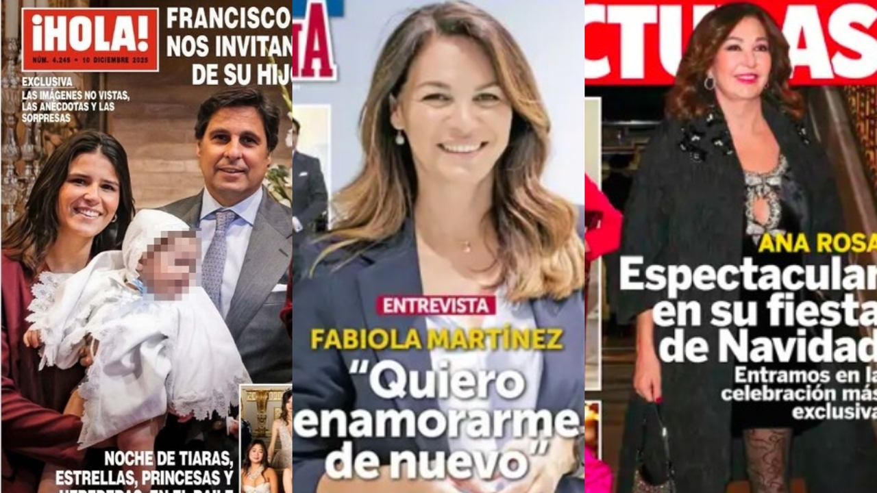 el bautizo del hijo de Fran Rivera y Lourdes Montes la confesión de Fabiola Martínez