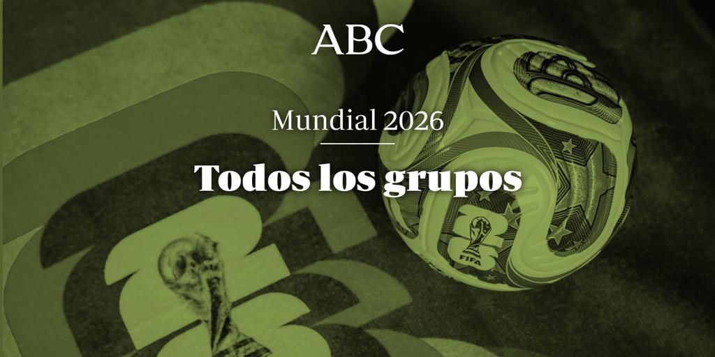 Así quedan los grupos del Mundial 2026: cruces y emparejamientos