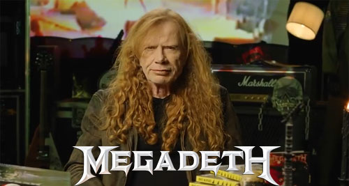 Tráiler para el próximo evento de MEGADETH. Nuevo single de Vinnie Vincent. Debut de BATTERING RAM.