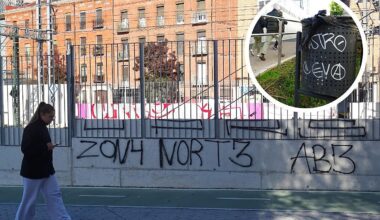 'Üeya' y 'UPRS', los grafiteros más activos de Valladolid, regresan para embadurnar los túneles de las vías