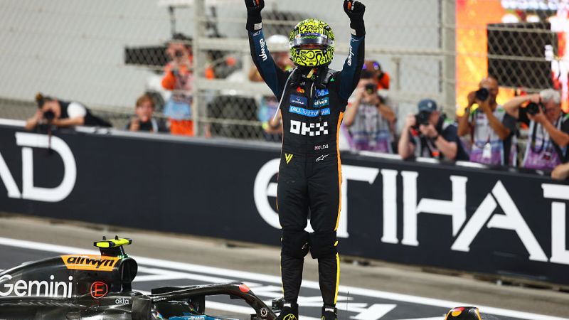 Lando Norris, nuevo campeón del mundo de Fórmula Uno