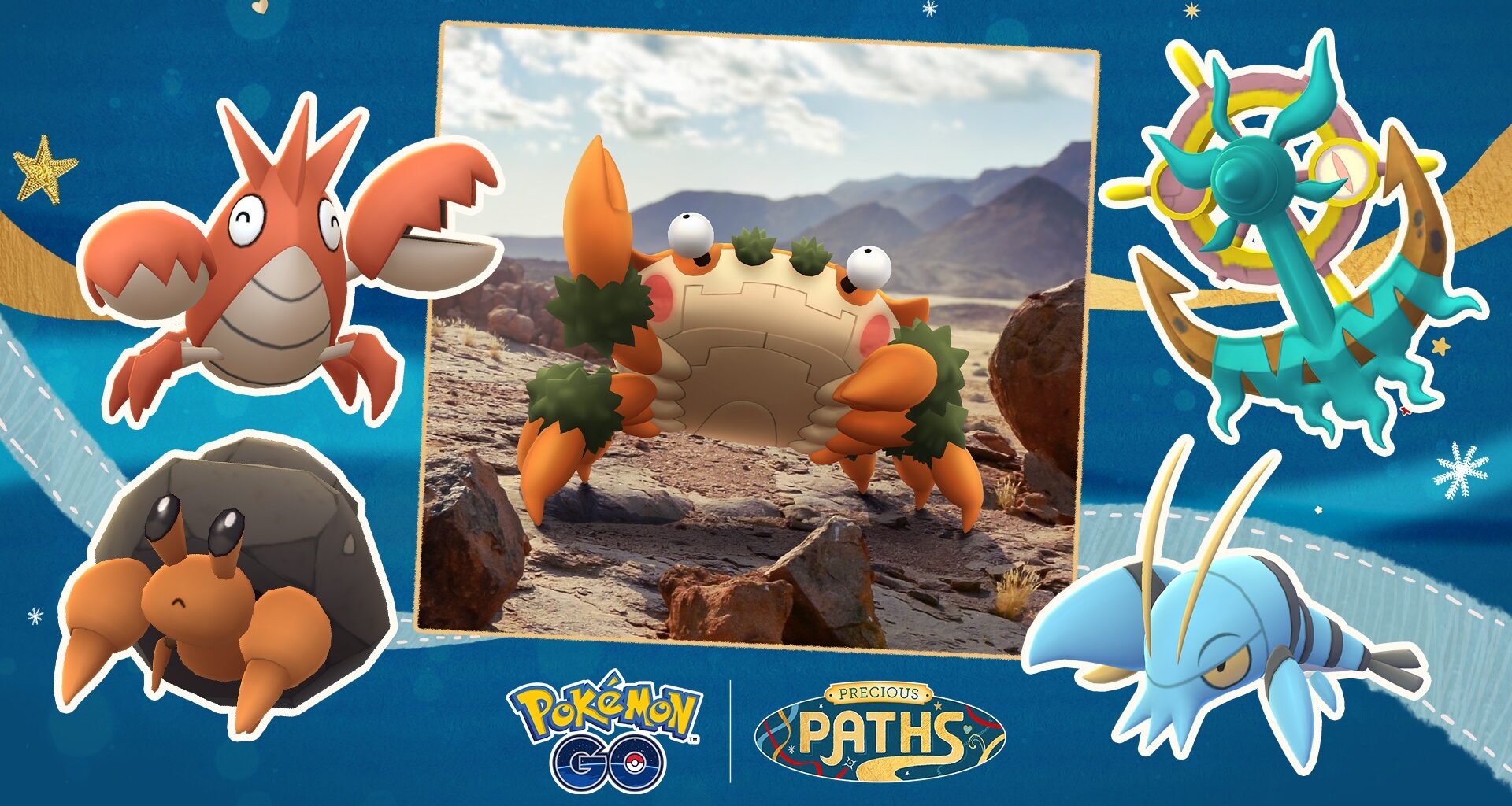 Pokémon GO detalla su nuevo evento Pinzas S.A. con Klawf como protagonista