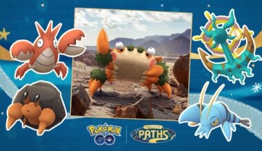 Pokémon GO detalla su nuevo evento Pinzas S.A. con Klawf como protagonista