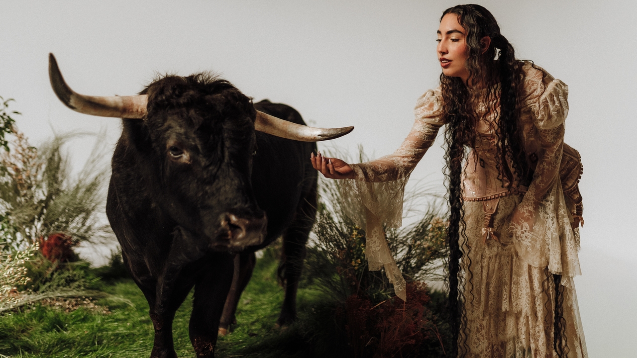 Osborne y María José Llergo presentan la obra 'El toro, el duende y yo'