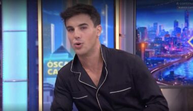 Óscar Casas desvela en 'El Hormiguero' la mayor locura que ha hecho por amor: "He robado"
