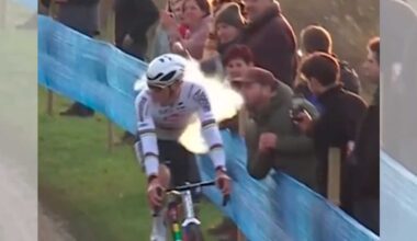 Van der Poel vuelve a sufrir otro episodio incívico en un ciclocross belga