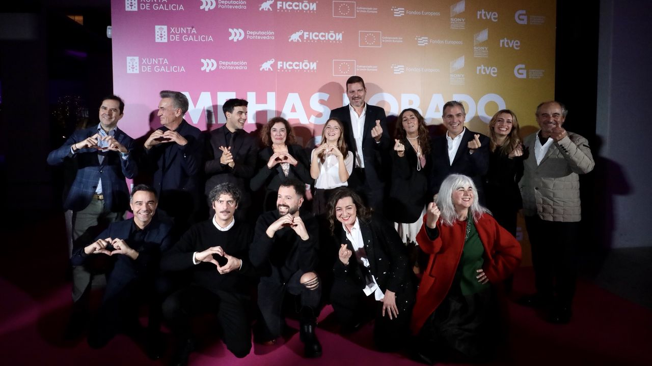 La presentación de «Me has robado el corazón», de Óscar Casas y Ana Jera, en Pontevedra - La Voz de Galicia