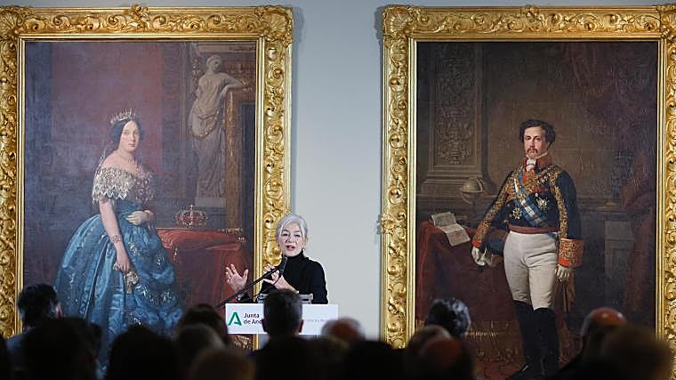 La consejera de Cultura, Patricia del Pozo, en la inauguración