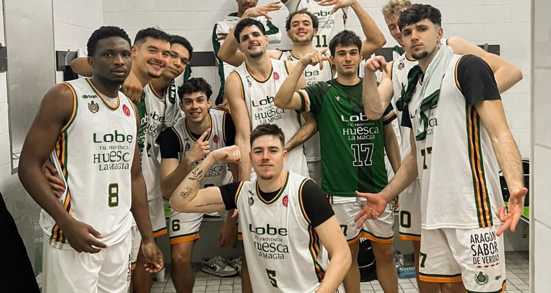 Victoria a trancas y barrancas del Lobe Huesca (73-75)