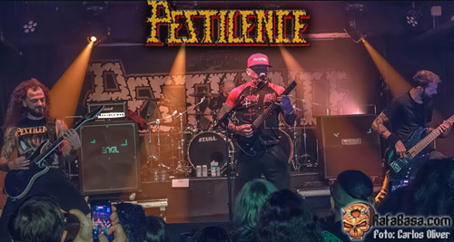 Crónica y fotos de PESTILENCE + CANCER en Barcelona