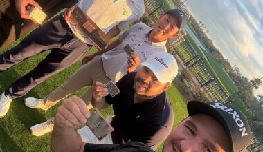 Los cinco jugadores que han conseguido la tarjeta del PGA Tour en la Escuela de 2025.