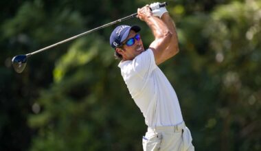 Carlos Pigem, durante la final de la Escuela del Asian Tour. © Jason Butler/Asian Tour.