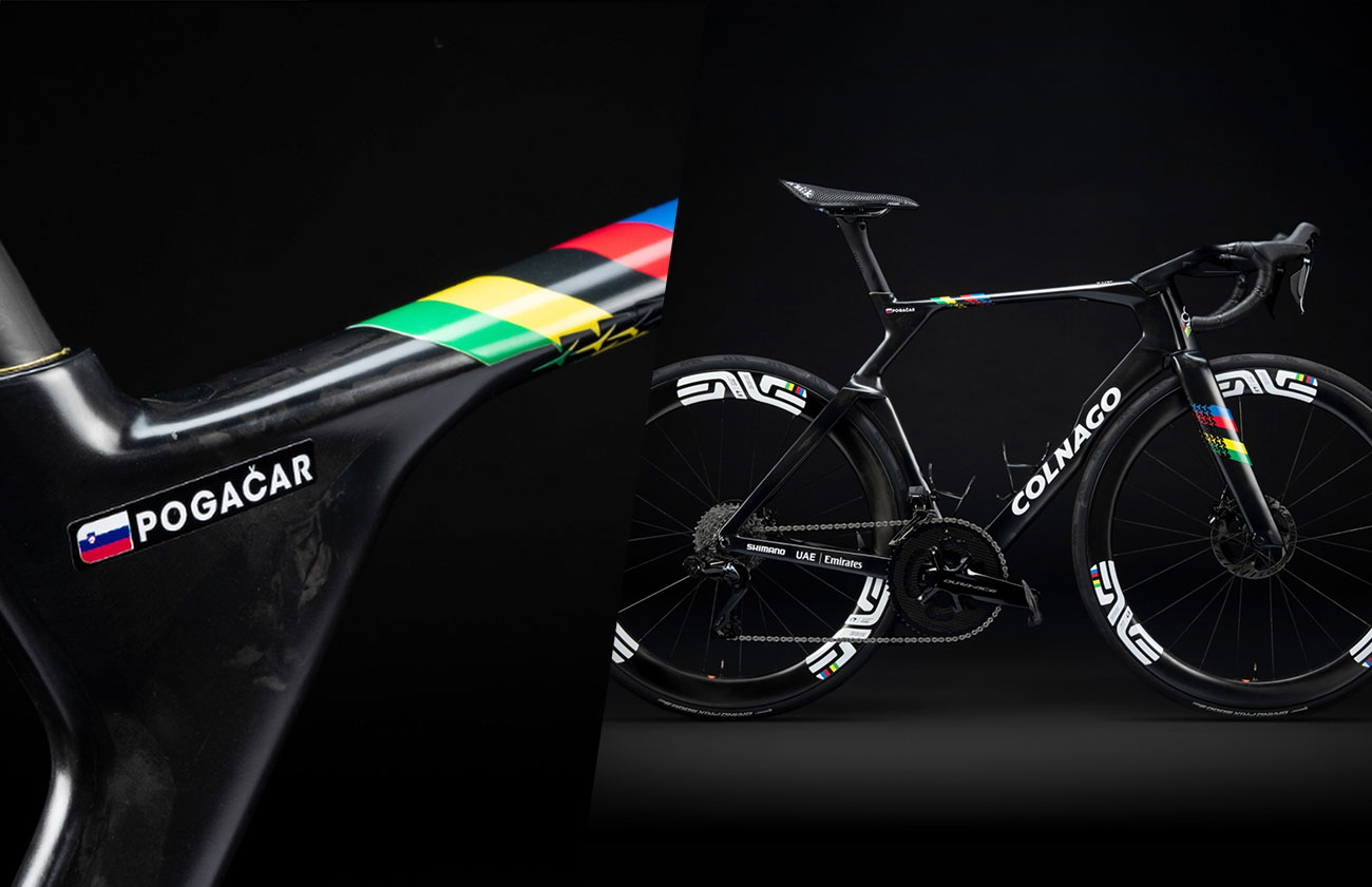 175.600 euros es el precio que han pagado por una Colnago Y1RS usada por Pogačar - ESMTB.com