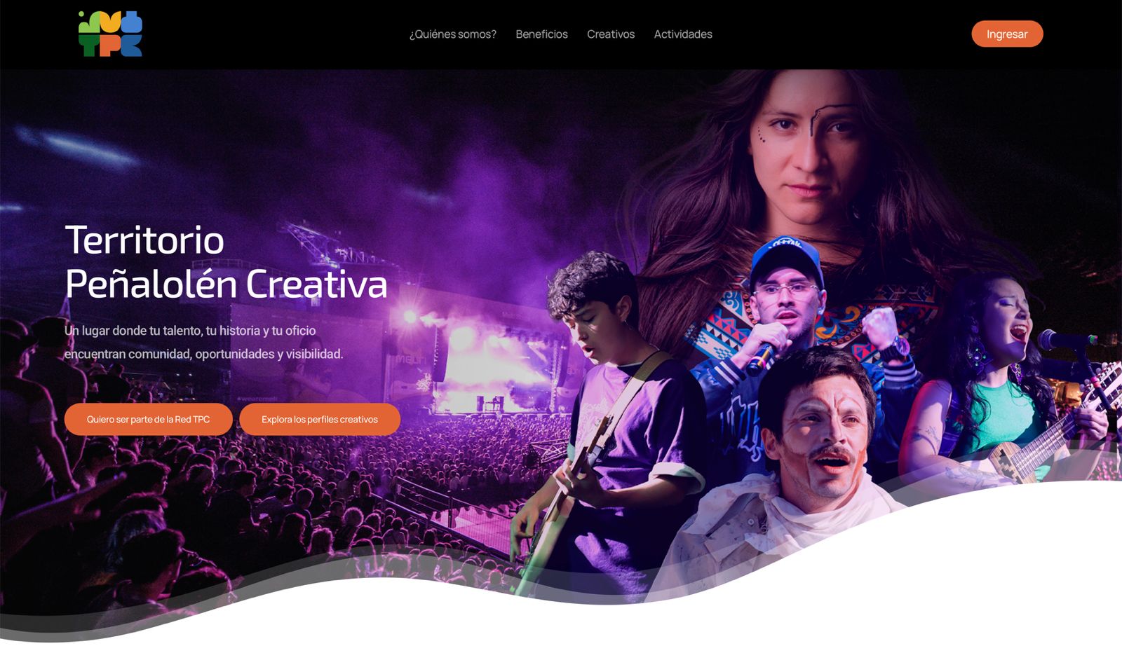 Impulso a la economía creativa local: Peñalolén estrena plataforma digital para articular a sus artistas, creativos y agentes culturales