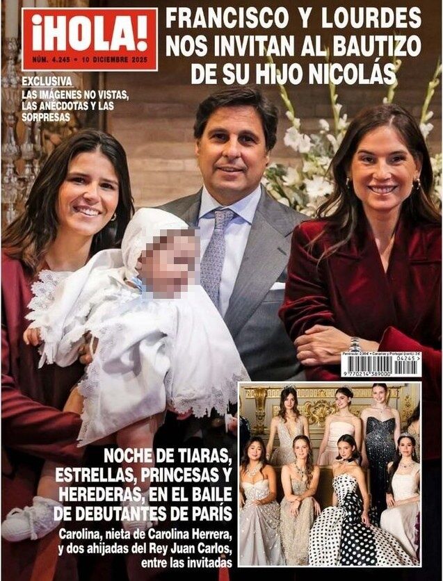 Portada de la revista "¡Hola!"