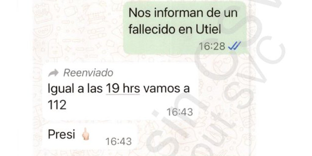 Los 'whatsapps' de Pradas revelan que el equipo de Mazón sabía que había un muerto por la dana cuatro horas antes de la alerta