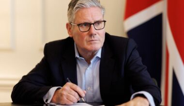 El primer ministro de Reino Unido, Keir Starmer.