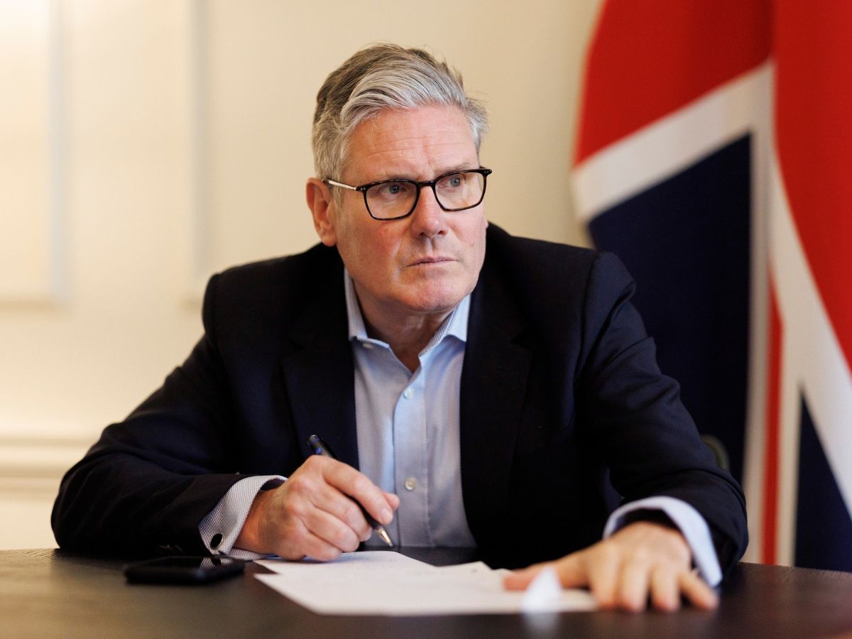 El primer ministro de Reino Unido, Keir Starmer.