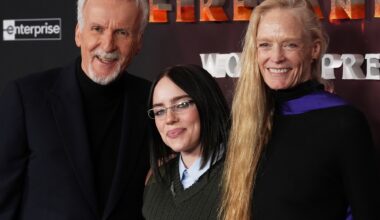 cómo fue la premiere mundial a todo lujo en Hollywood, con James Cameron, Miley Cyrus y Billie Eilish