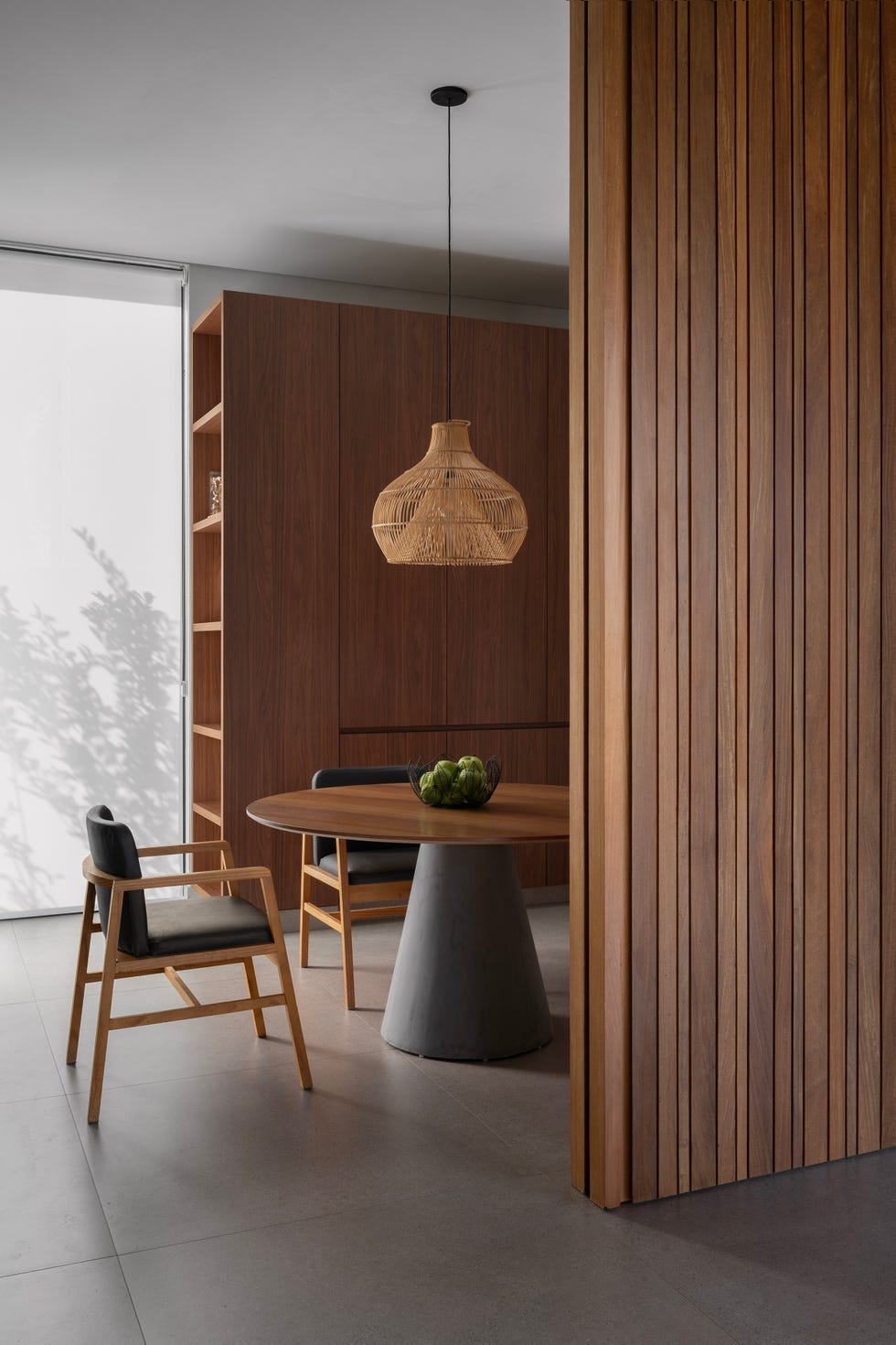 comedor de dia cocina mesa redonda