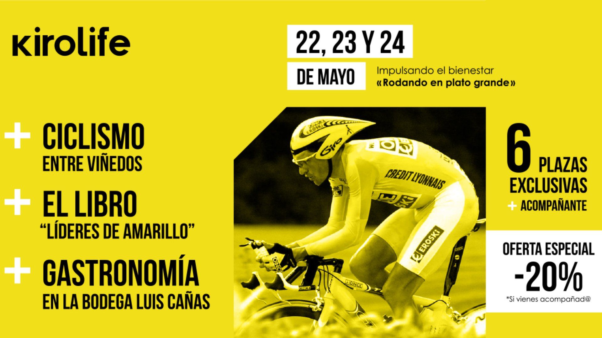 Regala una experiencia única  RODANDO EN PLATO GRANDE.