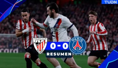 Resumen | Athletic pone freno de mano al PSG en la UEFA Champions League - TUDN