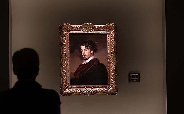 Imagen principal - 'Retrato de Gustavo Adolfo Bécquer', 'Interior de una casa de un pueblo de Aragón, cuando la familia se reúne por la tarde para tomar el chocolate' y 'El presente. Fiesta mayor en Moncayo (Aragón), la víspera del santo patrono'