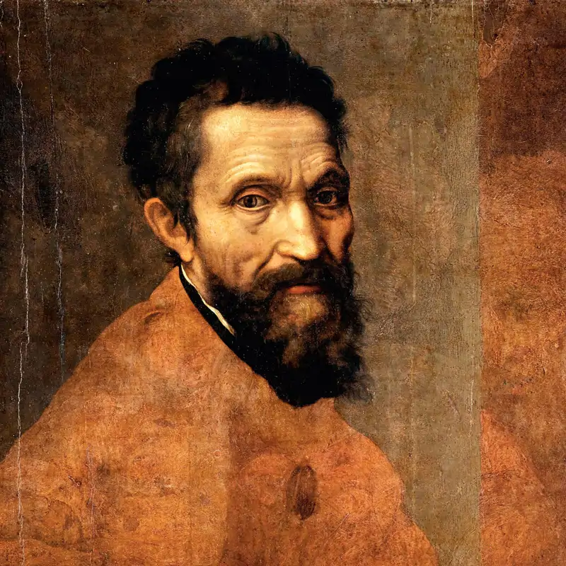 Retrato inacabado de Miguel Ángel