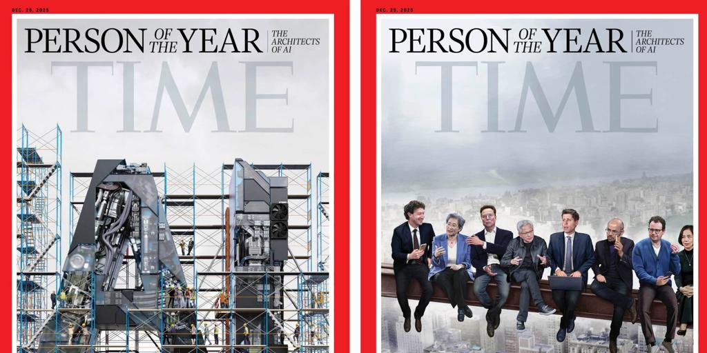 La revista 'Time' elige a los arquitectos de la IA como personas del año