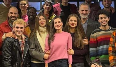 de visita sorpresa al teatro