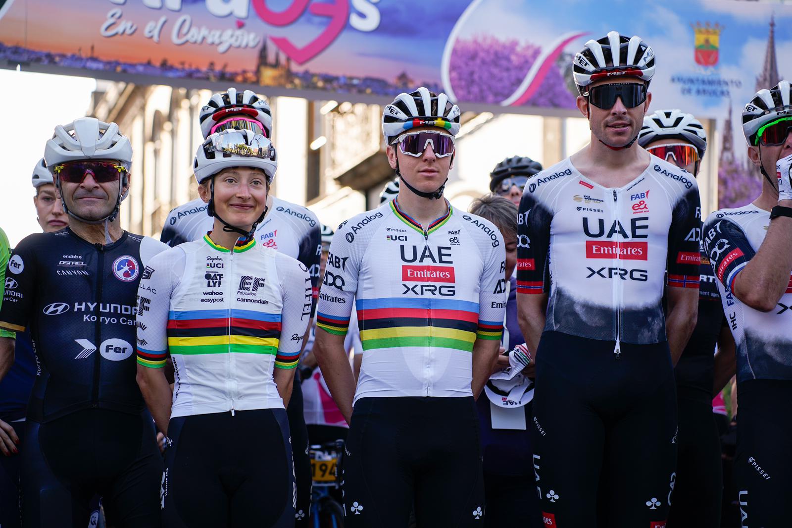 Ricardo Ten   Magdeleine Vallieres   Tadej Pogačar