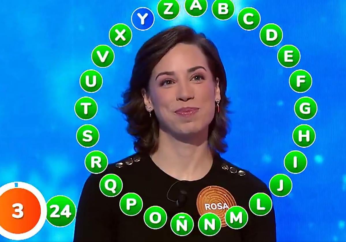 El periodista que deja a Rosa sin el bote de 'Pasapalabra'