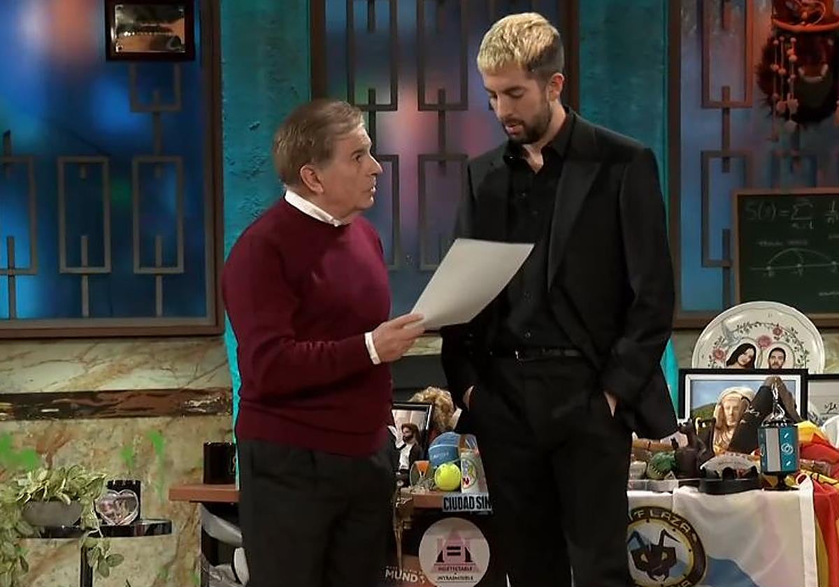 La relación entre Pedro Ruiz y David Broncano: «Me manda vídeos tirándose a la piscina»