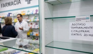 Sanidad se queda sin este fármaco para la depresión hasta finales de año