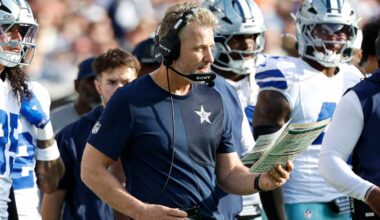 Matt Eberflus mandará las jugadas defensivas desde el palco