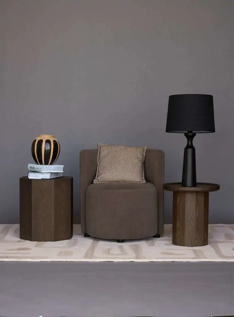 sillon nerina marron