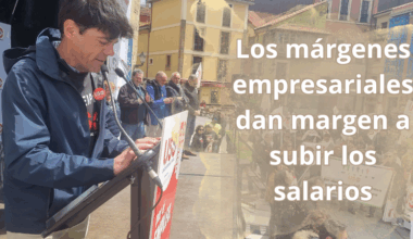 Márgenes empresariales históricos, márgenes para subir salarios