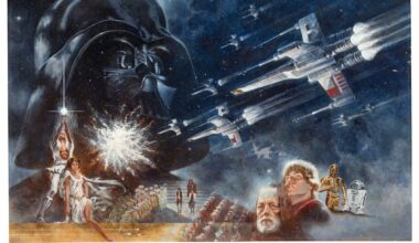 La Jornada - Subastan pintura original del icónico cartel de Star Wars en 3.875 mdd