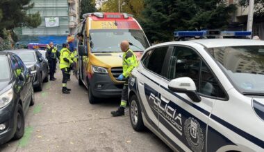 Muere una mujer de 48 años tras caer desde un décimo, con sus dos hijos de 3 años, en Ciudad Lineal