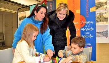 Ludoteca y talleres infantiles en las fiestas navideñas del Mercado Municipal