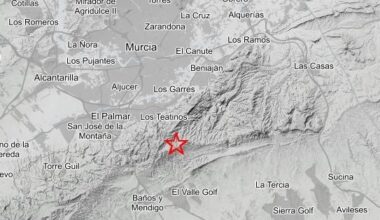 Un terremoto de 2,6 grados sacude la ciudad de Murcia y alarma a los vecinos