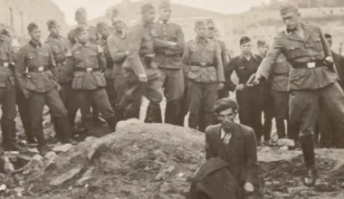 La IA logra identificar al criminal nazi de una terrible foto del Holocausto